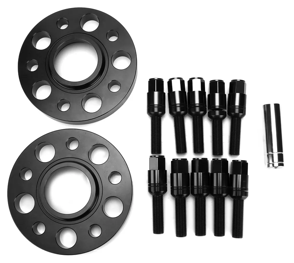 Élargisseurs de voie 20mm Mercedes CL W215 W216 CL500 CL600 AMG Noir