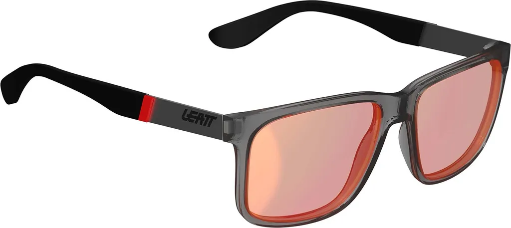 Occhiali Leatt TheViz Sierra Polarized Grigio Rosso | Lenti 14% VLT