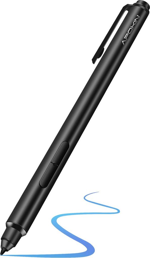 Apokin, Microsoft Surface Stylus Slim Clip Spitze 1mm, Schwarz