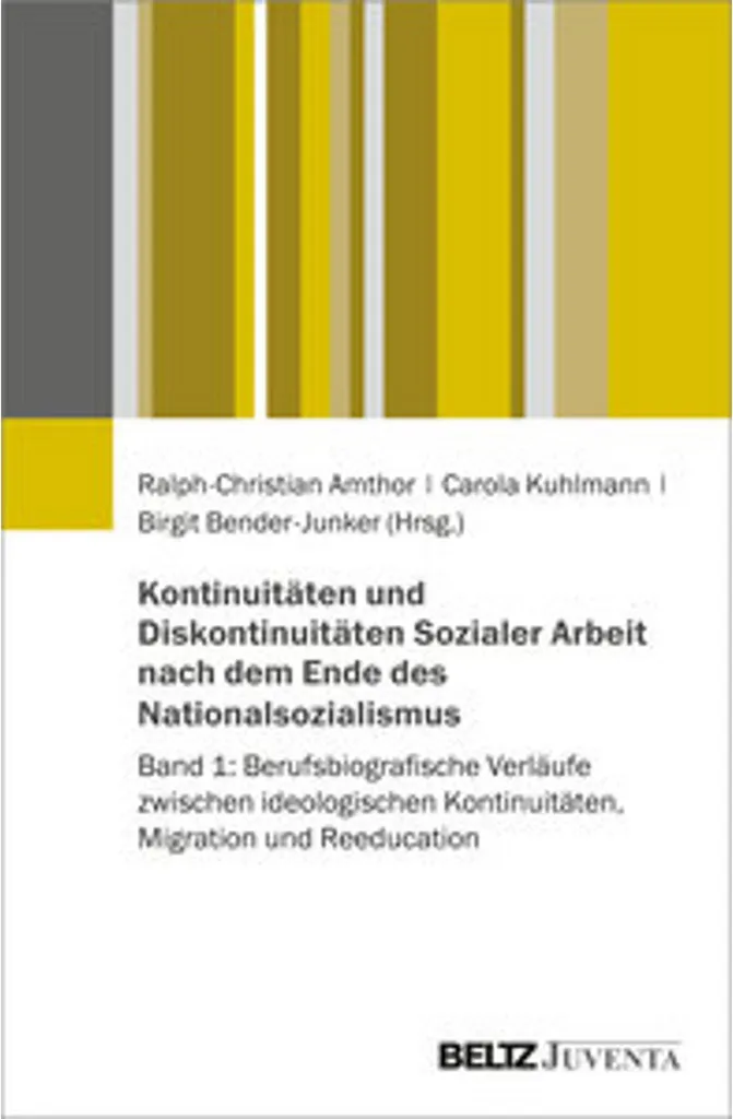Livre Histoire du Travail Social : Kontinuitäten und Diskontinuitäten Edition