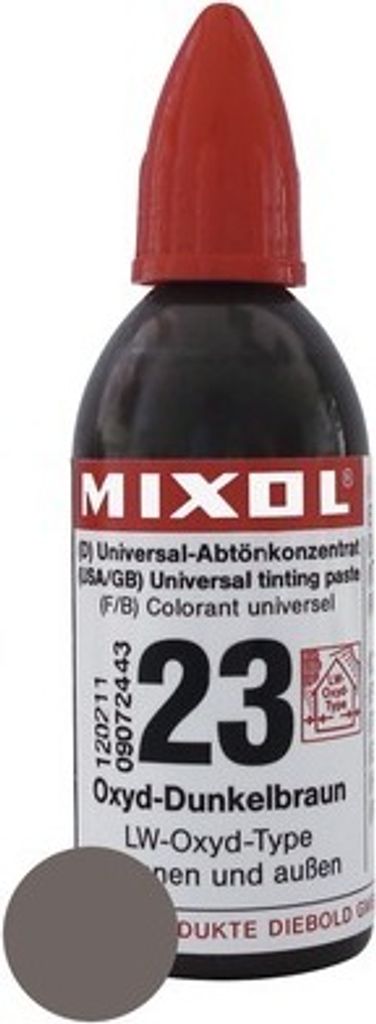 MIXOL® Abtönkonzentrat 23 Okyd dunkelbraun Produktbild 