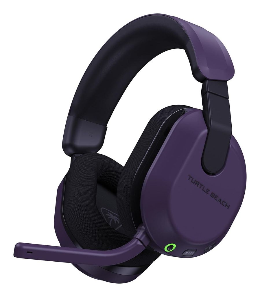 Kabelloses Gaming-Headset mit 80h Laufzeit, 50mm Treibern, Bluetooth, AI-Geräuschfilterung & Multiplattform-Kompatibilität