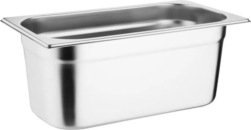 Bacs de cuisine Vogue GN 1/3 100mm pour préparation et buffet x8