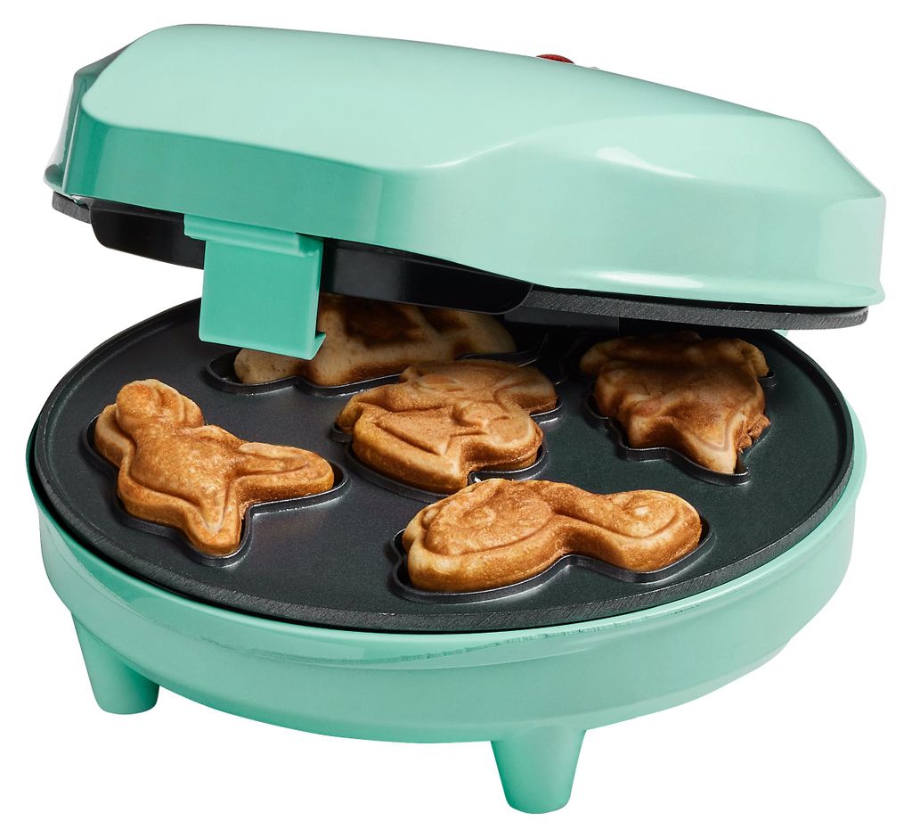 Plancha Bestron para mini galletas con forma de dinosaurio, Imagen del producto 