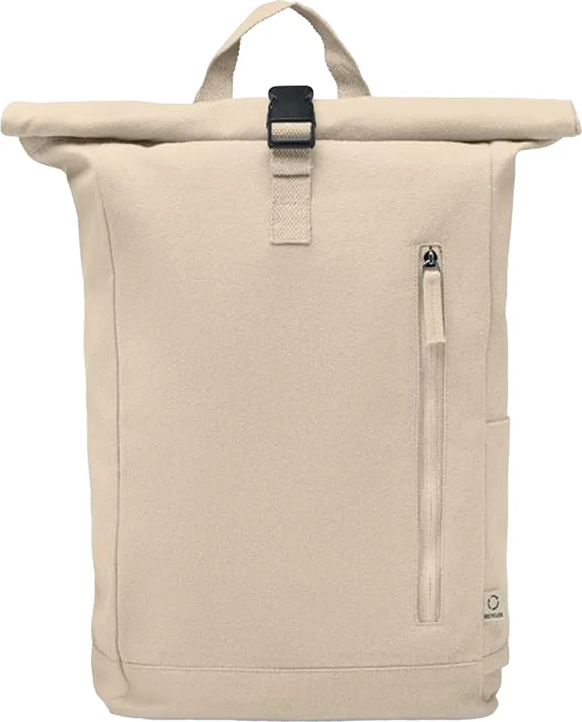 MidOcean MO1683 Zaino Kamet Roll Top Beige: Lo Zaino in Cotone Riciclato