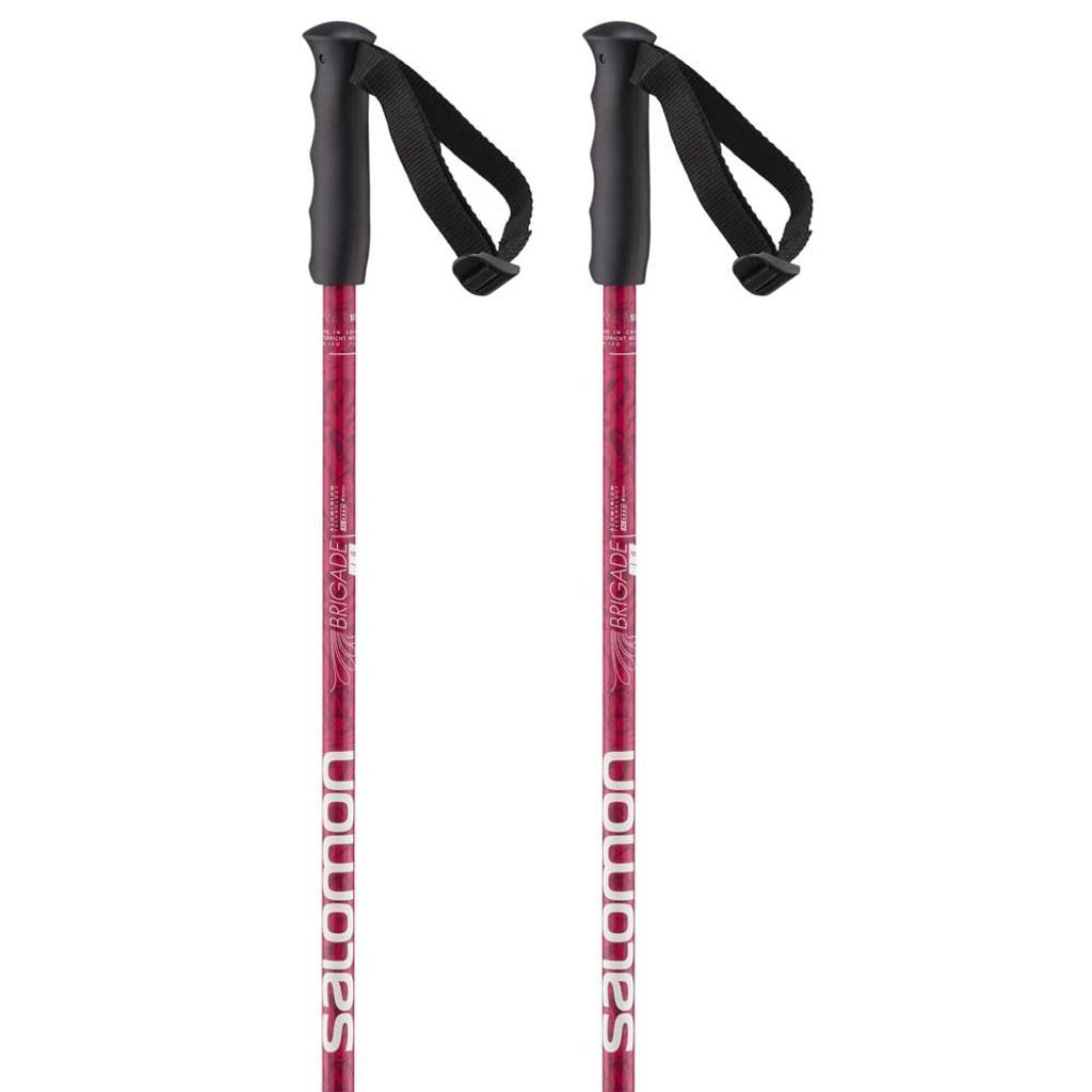 SALOMON Brigade Kinder Skistöcke pink 95