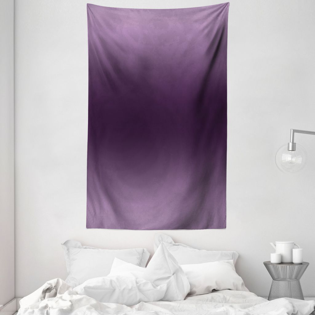 ABAKUHAUS Ombre Wandteppich und Tagesdecke, Hollywood Glam Themen Kunst aus Weiches Mikrofaser Stoff Waschbar ohne Verblassen Digitaldruck, 140 x 2...