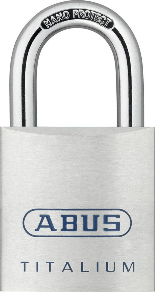 ABUS Vorhangschloss TITALIUM 80TI/40 vs. Lock-Tag