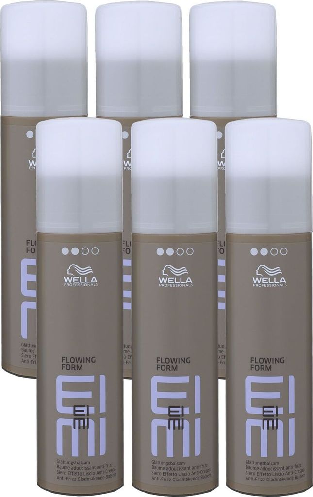 Wella Eimi Flowing Form 6 x 100 ml Glättungsbalsam Set Produktbild 
