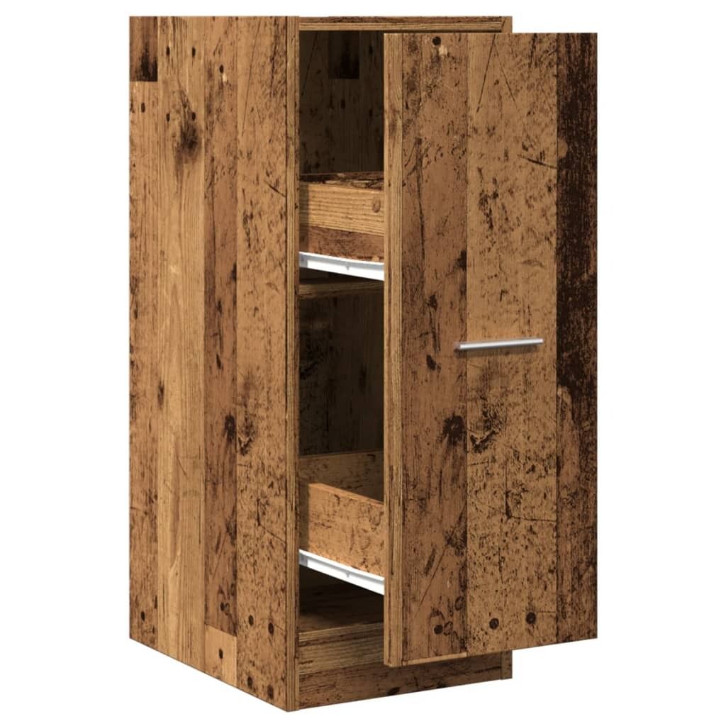 vidaXL Apothekerschrank Altholz-Optik 30x41x77,5 cm Holzwerkstoff