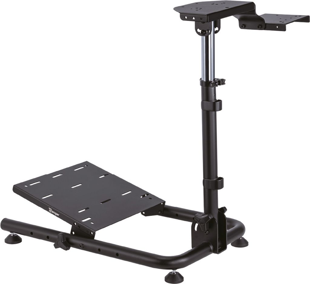 Ranqer Racing Wheel stand Lenkradständer - für Logitech und Thrustmaster - Höhe und Winkel einstellbar - Kompatibel mit den meisten Lenkrädern,...