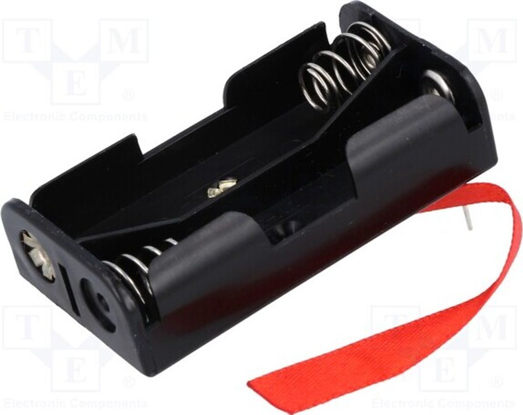 1x Behälter Größe: AA,R6 Anz.Bat: 2 2462RB Batterien - Behälter und en Montage: