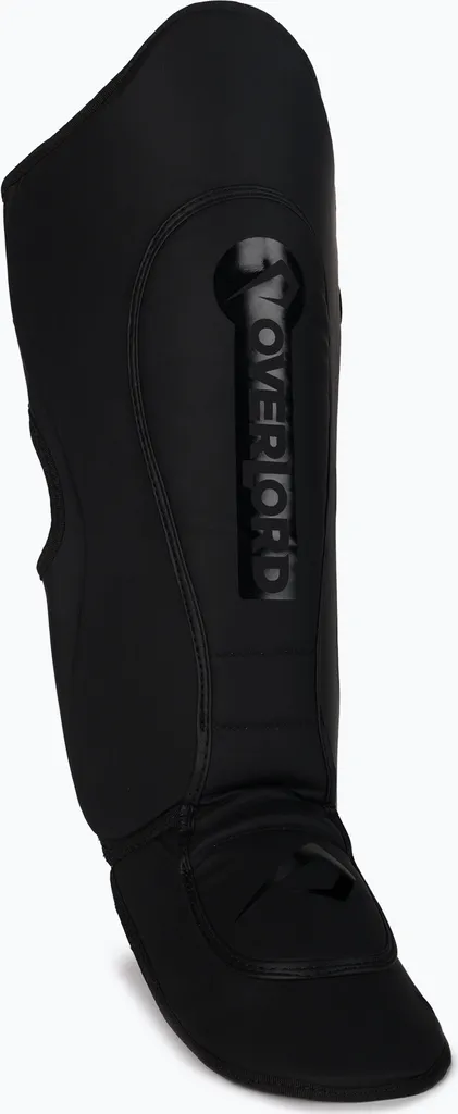 Protège-tibias pour entraînement de boxe Overlord noir S confort optimal
