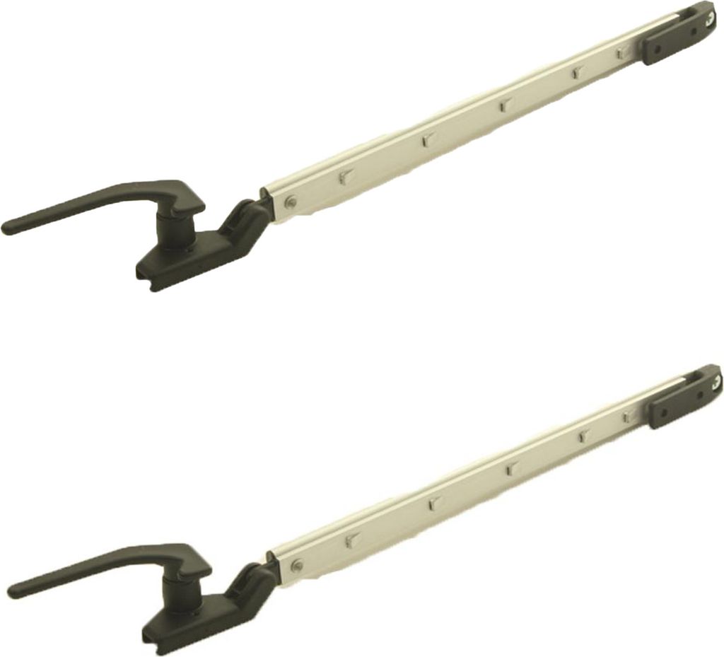 Fensteraussteller stufenlos Polyfix Klick 30cm links & Produktbild 