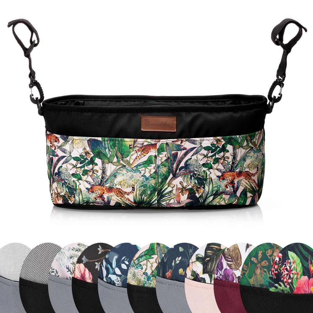 KUWUNG Wickeltasche Organizer - Tragbarer Windel Organizer Mit Fächern 38x25cm