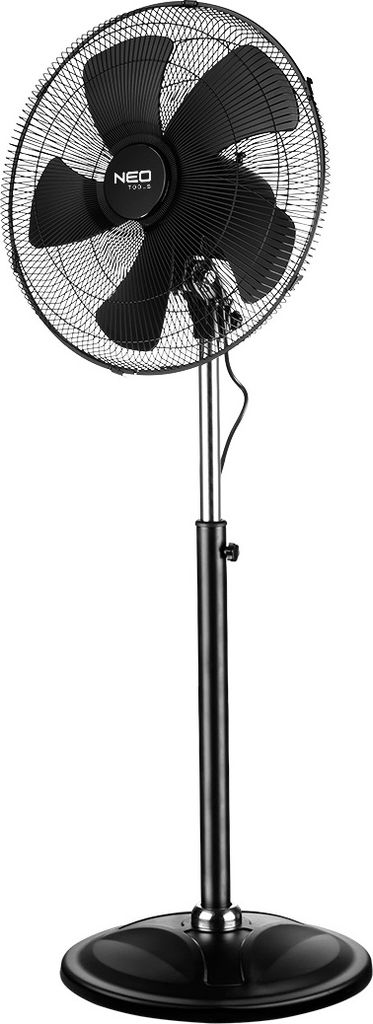 NEO TOOLS Standventilator 100W | 3 Leistungsstufen | mit Fernbedienung | 45cm | Ventilator, Werkstattbodenventilator, Durchmesser 45cm, 3 Geschwind...