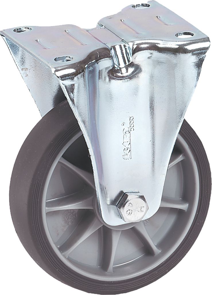 Fetra Transportgeräte Fetra Bockrolle 125 x 32 mm mit TPE-Bereifung, 71622