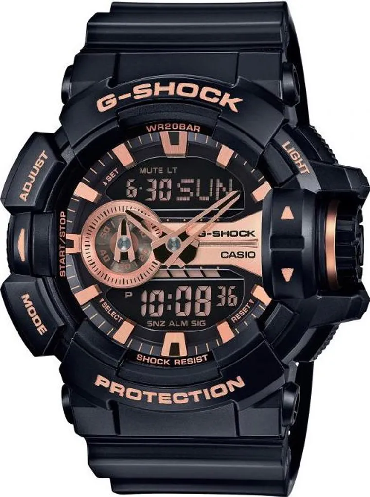 Casio G-Shock GA-400GB-1A4DR Serie GA-400 Analitica Completa