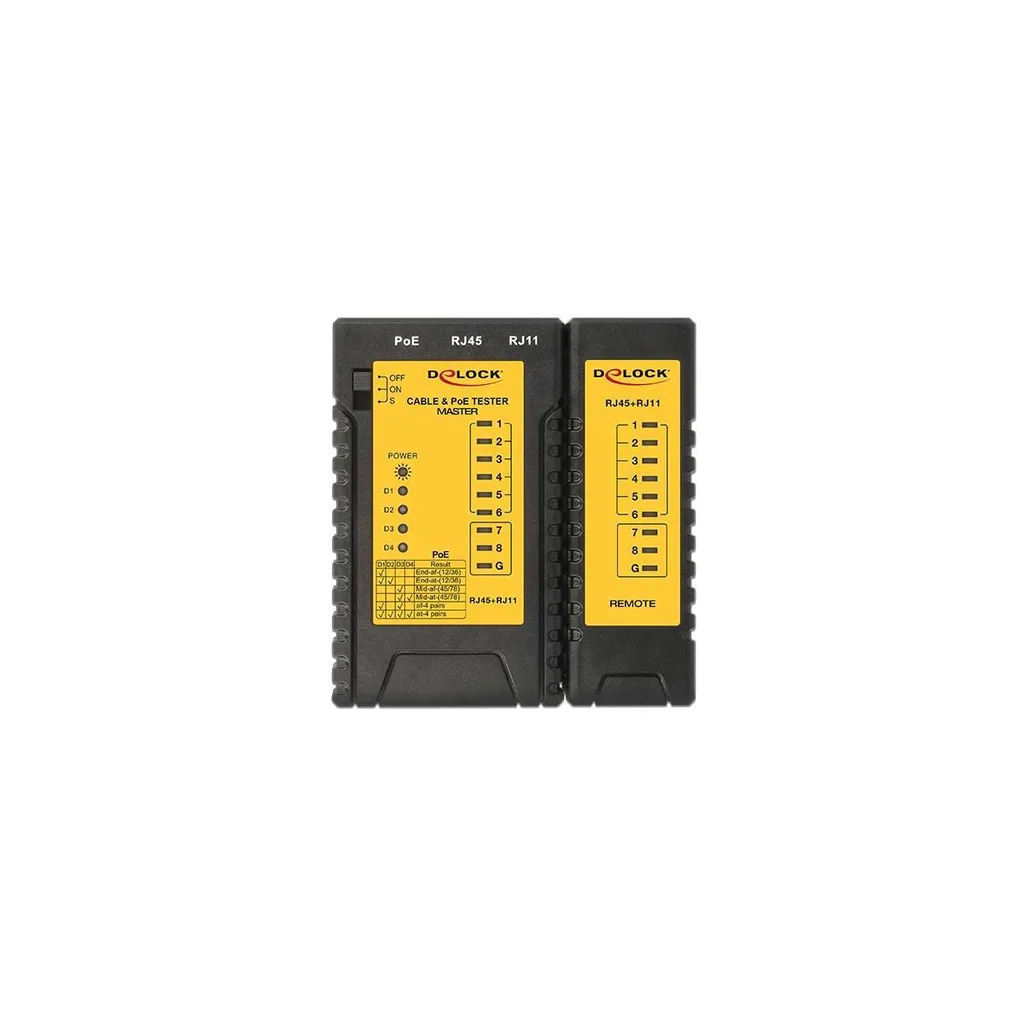 Testeur réseau multifonction RJ45 RJ12 et PoE avec indicateur visuel - 2