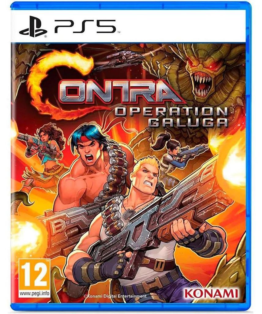 Konami Contra: Operation Galuga, PlayStation 5, T (Jugendliche), Physische Medien