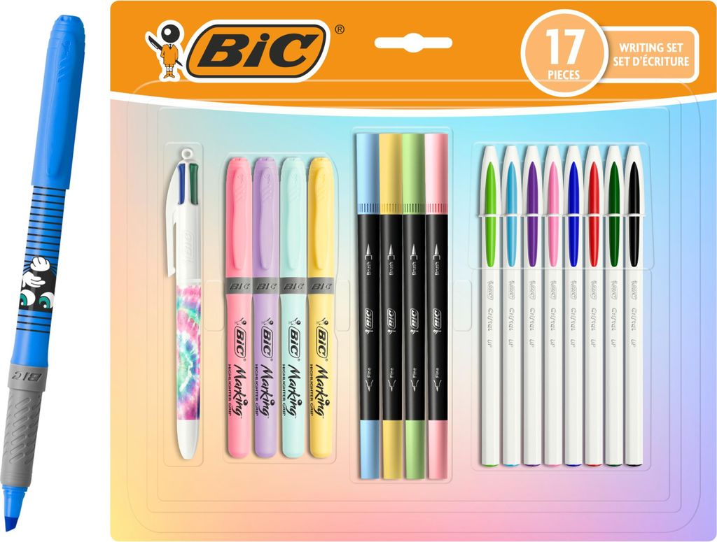 BIC Kids Pastell Blister Schreibset 17-teilig 503836