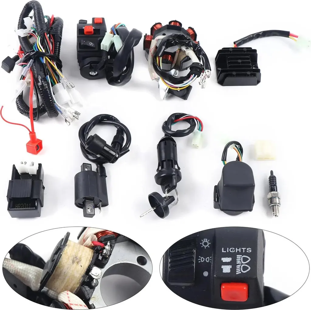 Regolatore CDI a bobina di accensione a 5 pin per 110 cc 125 cc 140 cc