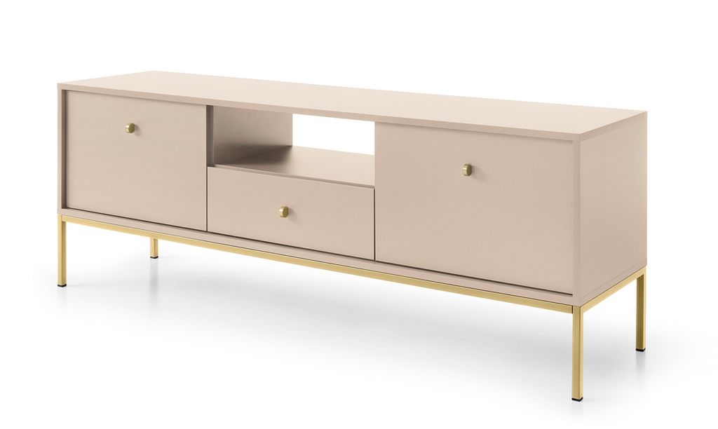 AX LIVING Möbel für TV Domiti MRTV154 154 cm Breite Modern in Beige