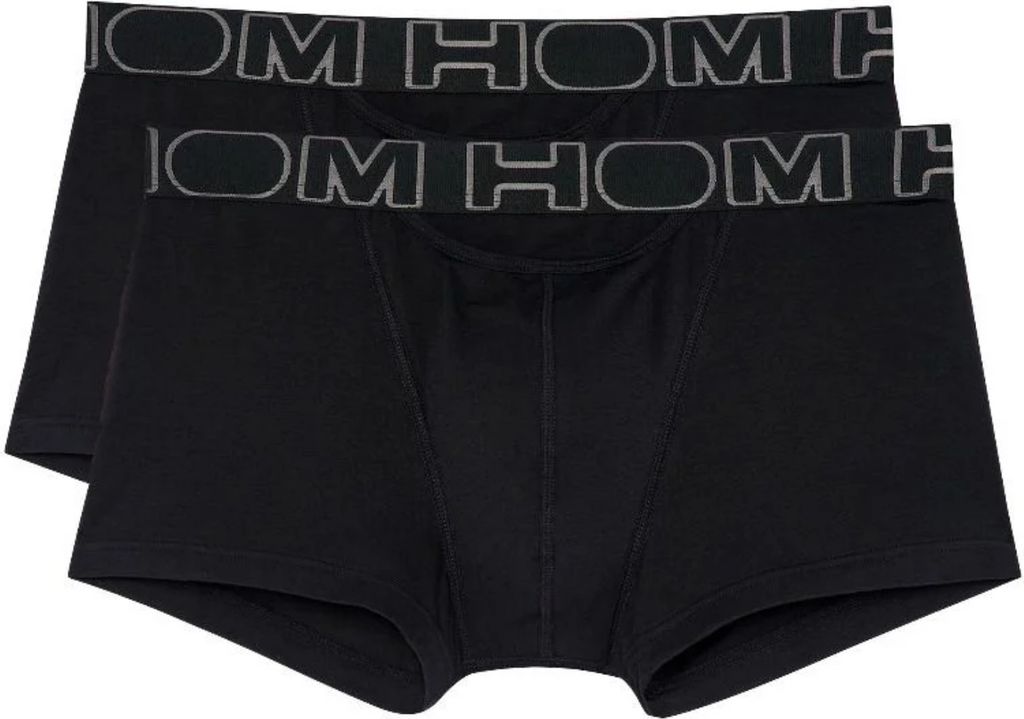 HOM Unterhose HOM BOXERLINES HO1 Basic Boxershorts 2er Pack