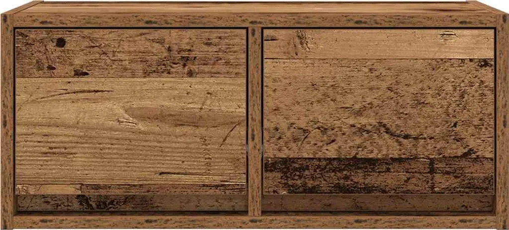 vidaXL Mobili TV Set 2 pz Legno Recuperato 60 cm Design Industrial - 7