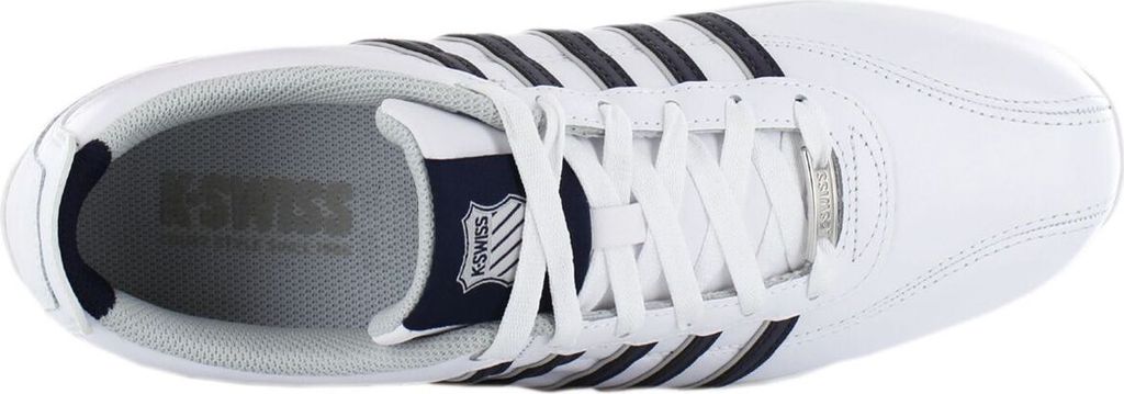 K-Swiss Herren Match Sneaker – Klassische Tennisschuhe Aus Leder, Mit CMEVA-Sohle, Bequem & Stylisch