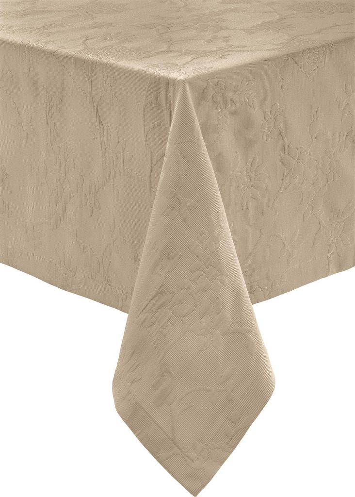 Erwin Müller Tischdecke Arnsberg" sand 130x220 cm"