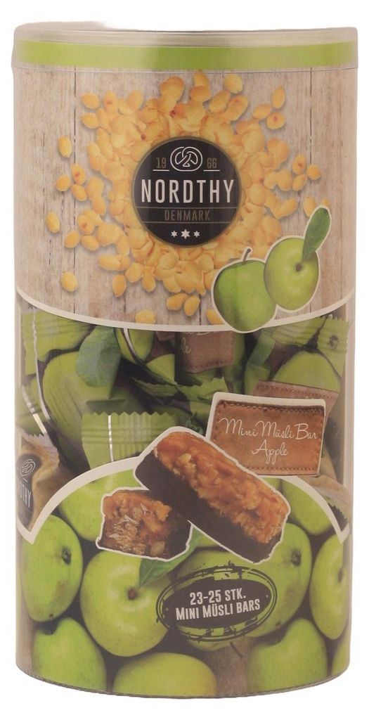 Nordthy Mini Müsli Bar Apfel 23 Stk. 400g Produktbild 
