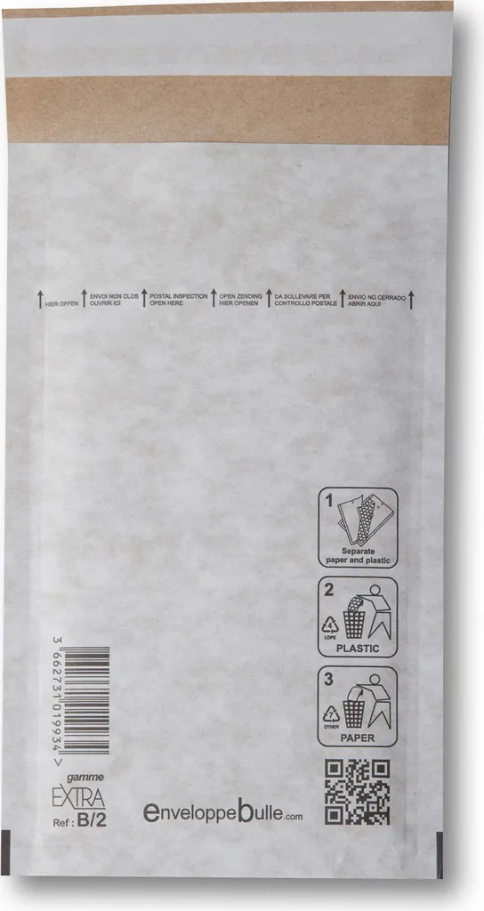 Enveloppes à bulles ultra résistantes B/2 120x215 mm lot économique