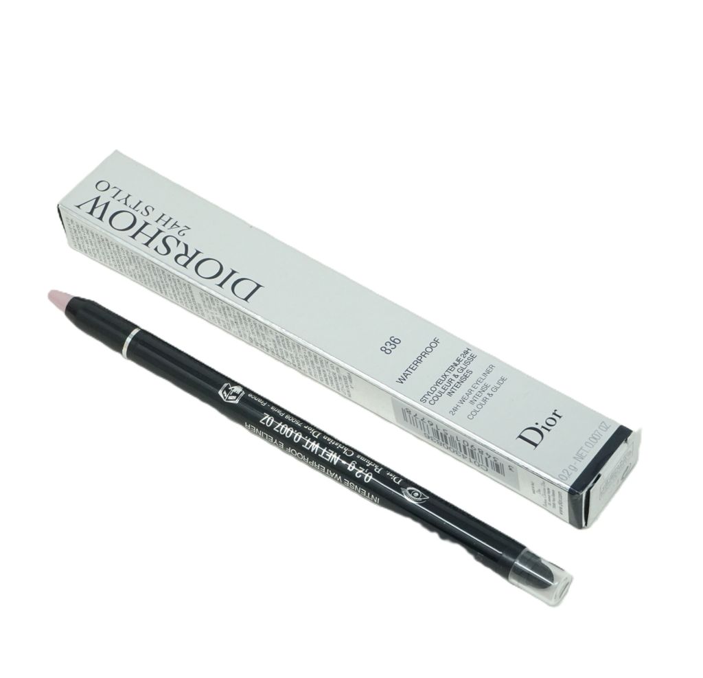 Dior Diorshow 24H Stylo Waterproof Eyeliner 0,2g Pearly Platine 836