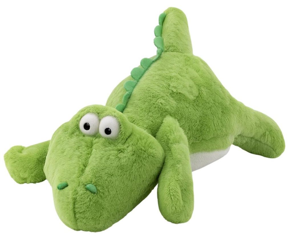 Lean Plüsch Maskottchen Umarmungen Krokodil Hellgrün 42Cm