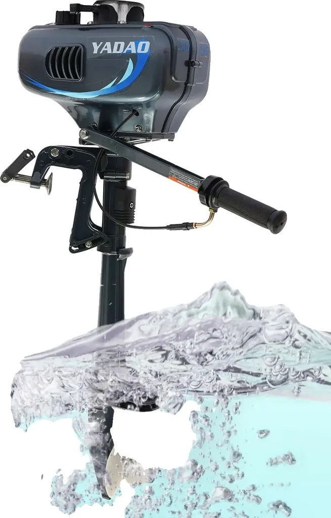 Moteur hors-bord 3,5 CV performant à refroidissement semi-liquide