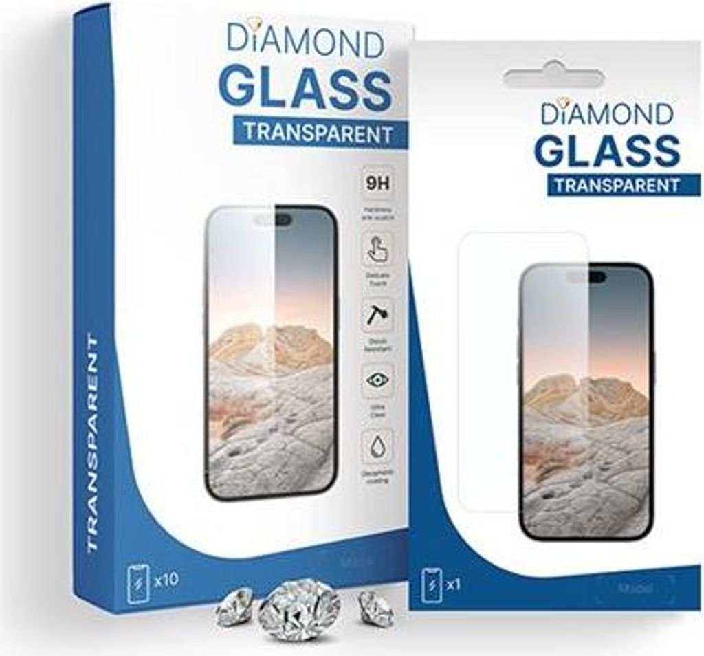 starfix Diamond Displayschutz-Glas passend für Xiaomi 14T Pro, transparent