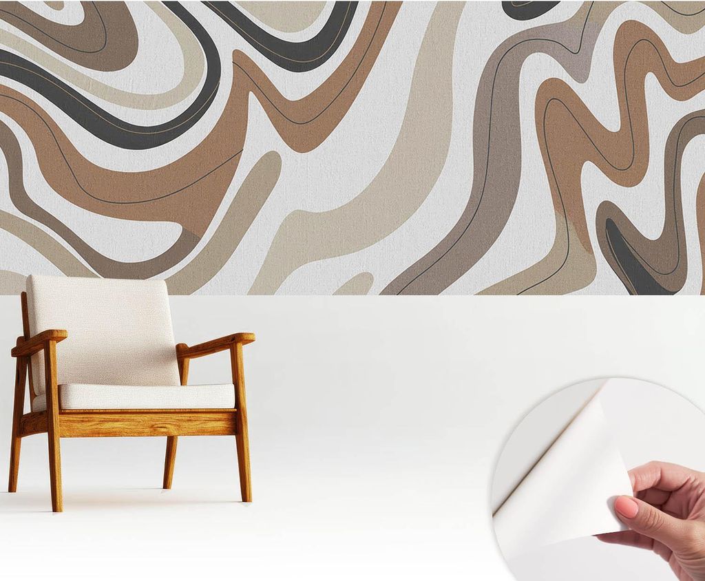 Fototapete selbstklebend - 250x104 cm - Tapete - Wandtapete - Wandbilder - Klebefolie - Dekofolie - Tapete Folie - Wand - Dekoration - Wohnzimmer -...