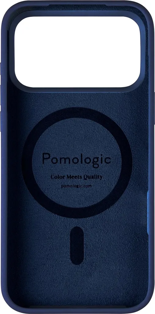 Protection Silicone iPhone 17 Pro Max Compatible MagSafe et Microfibre