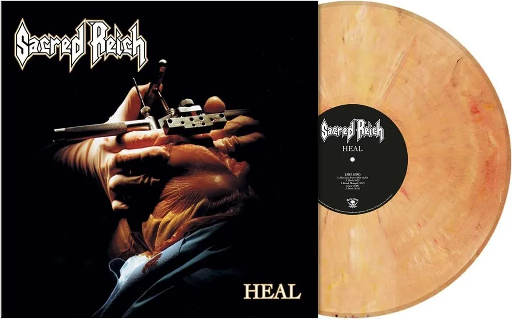 Sacred Reich Heal Vinyle Collector pour Collectionneur Thrash Metal