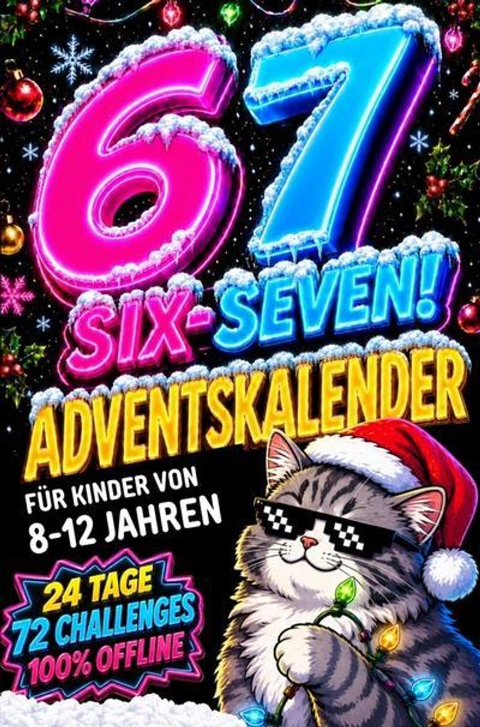 67! SIX-SEVEN! Adventskalender für Kinder von 8-12 Jahren Produktbild 