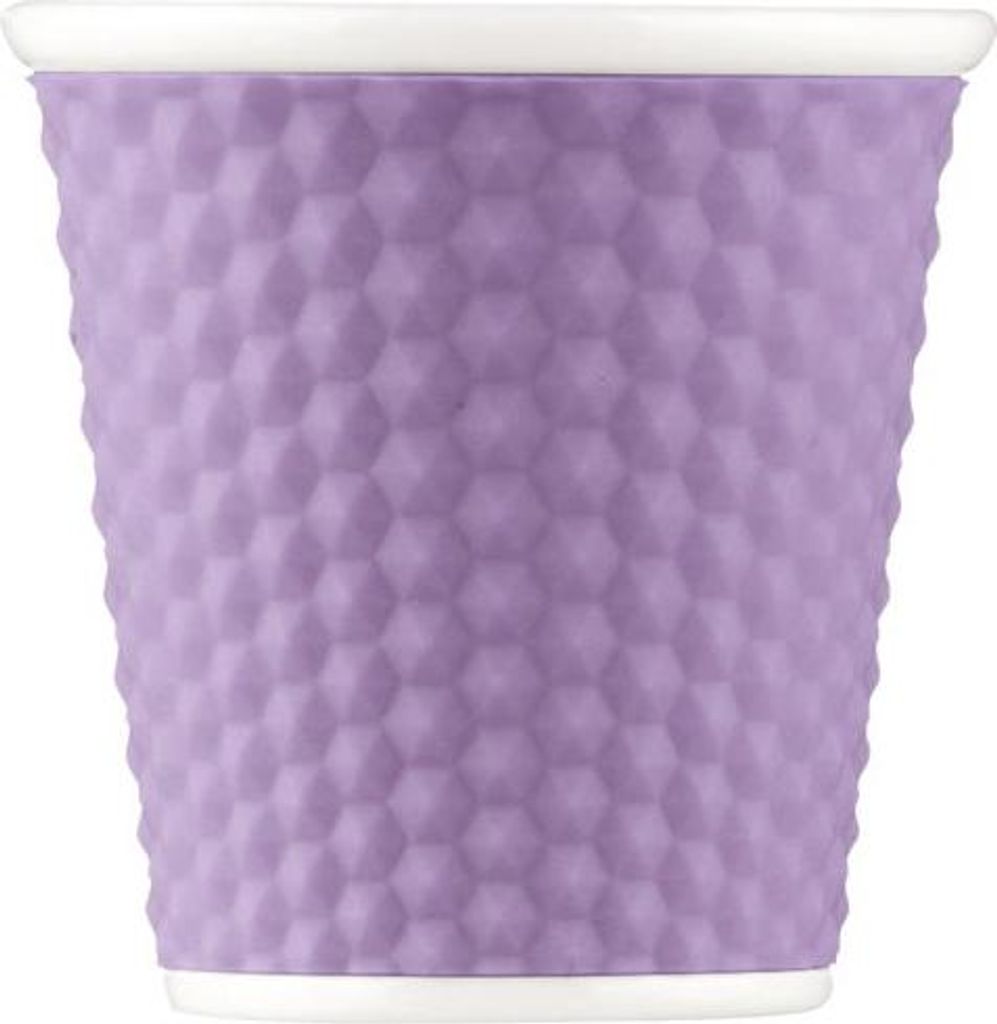 6 Tassen 8 cl Twilight – Wabenmuster – Künstler Produktbild 
