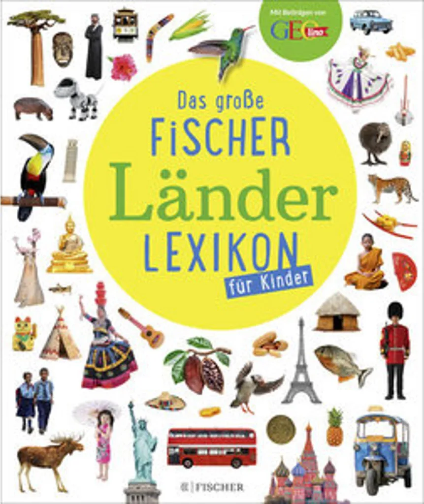 Länderlexikon für Kinder Fischer : l'atlas illustré grand format
