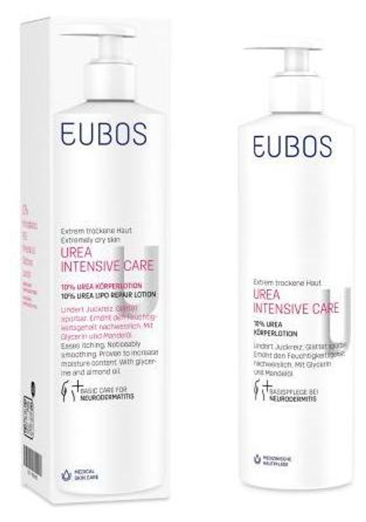 Eubos Urea Intensive Care 10% Körperlotion Dosierspender 400 ml