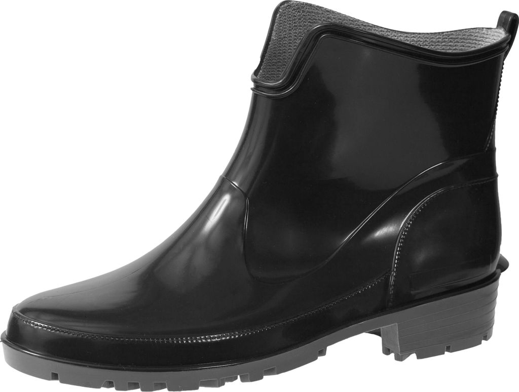 Ladeheid Damen Kurze Gummistiefel LA-930 (Schwarz, 40).