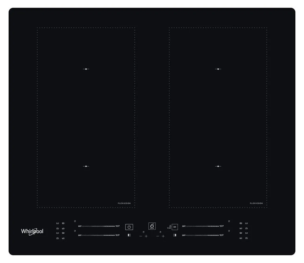 Plaque Induction Whirlpool 4 Feux WL S1360 NE - Table de Cuisson 59cm