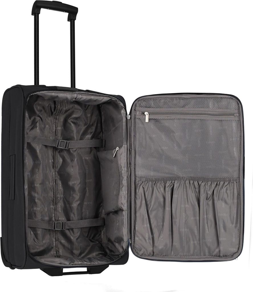 travelite paklite Orlando 2W Trolley Black black 63cm Obrázok produktu 
