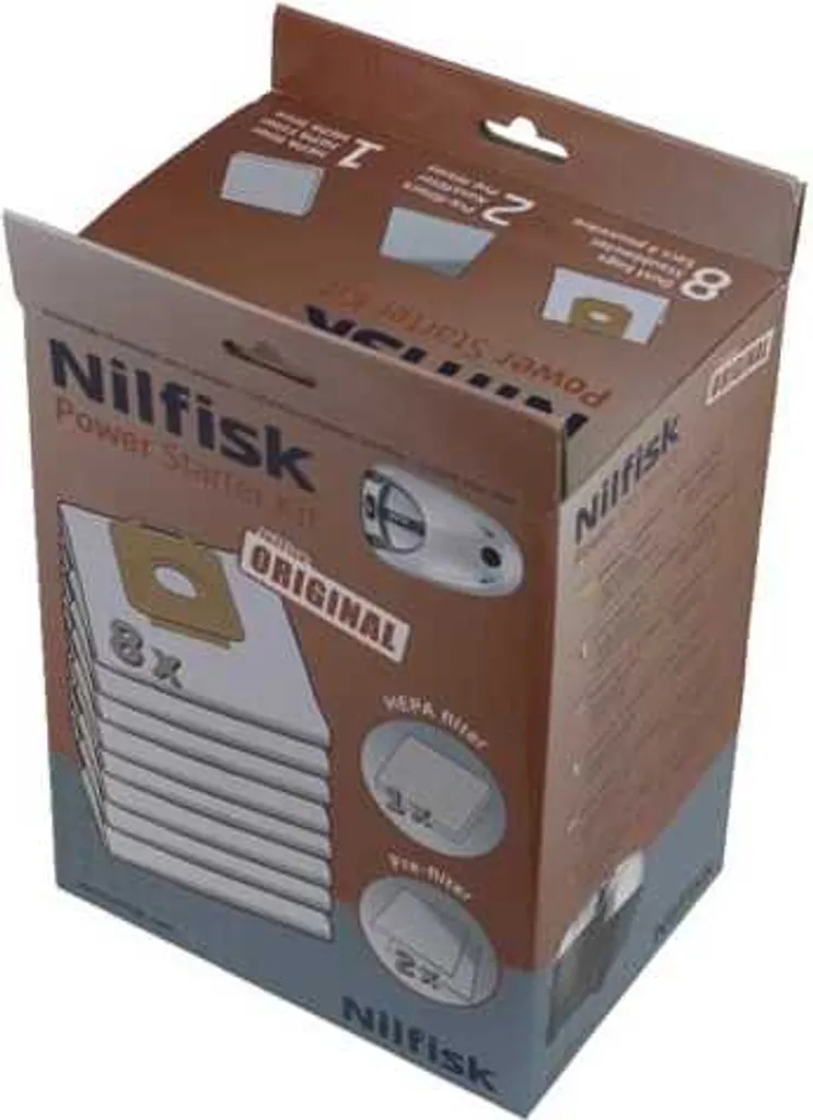 Kit Nilfisk Power Starter 107403114 haute filtration pour la maison