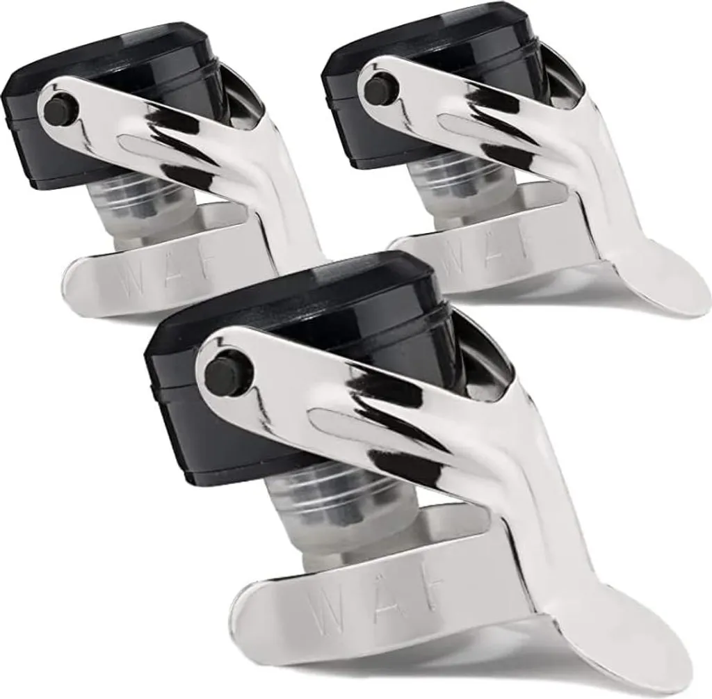 Bouchon anti-fuite pour champagne et prosecco - Étanchéité 6 ATM - 3 pcs