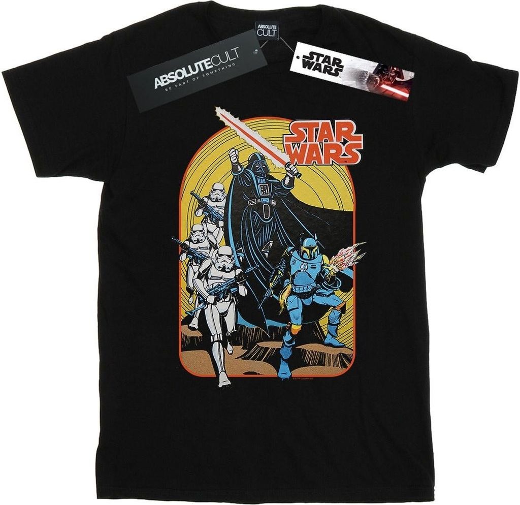 Star Wars - T-Shirt für Herren BI46583 (3XL) (Schwarz)